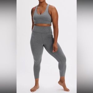 GRAVEL HEATHER FLOAT Ultralight Legging (23 3/4")